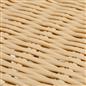OHS Collapsible Laundry Basket Woven Folding Hamper Bathroom Corner Storage