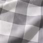 OHS Gingham Duvet Cover Bedding Set Check Quilt Pillowcase Reversible