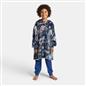OHS Kids Print Hoodie Blanket Glow in the Dark Flannel Fleece Wearable Throw