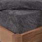 OHS Teddy Fleece Fitted Sheet Thermal Warm Single Double King Bedding NEW