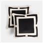 OHS Square Print Cushion Covers Matte Velvet Living Room Pillowcases Home Decor