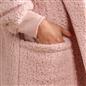 OHS Waterfall Cardigan Warm Teddy Fleece Open Front Wrap Loungewear Outwear