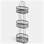 OHS 3 Tier Shower Caddy Freestanding Bathroom Organiser Rust Resistant Metal