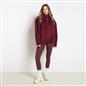 OHS Half Zip Hoodie Plain Thermal Teddy Fleece Winter Jumper Pullover Sweatshirt