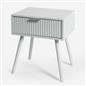 OHS Venice Nightstand Bedside Table 1 Drawer End Side Storage Cabinet