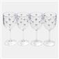 OHS Plastic Glasses Set of 2/4 Reusable Flute Champagne Cocktail Glass Picnic