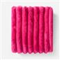 OHS Jumbo Ribbed Throw Faux Fur Fleece Fluffy Blanket Winter Thermal Bedspread