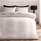 OHS Bow Border Bedding Set Microfibre Print Duvet Cover with Pillowcase