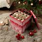 OHS Christmas Bauble Storage Box Festive Decoration Organiser Cube 64 Slots