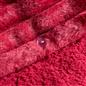 OHS Ribbed Fleece Bedding Set Soft Faux Fur Thermal Duvet Cover with Pillowcase 