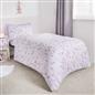 Reversible Duvet Cover Set Kids Ballerina Soft Floral Quilt Pillowcases Bedding
