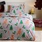 OHS Gingerbread Man Bedding Set Kids Xmas Reversible Duvet Cover with Pillowcase