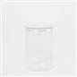 Storage Jar Round Plastic Food Organiser Tea Coffee Sugar Holder Tub Kitchen Pot