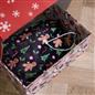 OHS Christmas Eve Box Reusable Xmas Festive Gift Paper Packaging Present Wrap