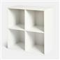 OHS Oslo Cube Storage Wood Effect Bookcase Freestanding Open Shelf Unit
