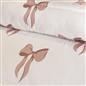 OHS Bows 10.5 Tog Coverless Duvet with Pillowcase Winter Warm Bedding Set