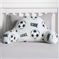 Cuddle Cushion Reading Pillow Football Fleece Kids Chair Support Lumbar Backrest