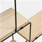 Round Multi Tier Shelf Foldable Home Decor Wall Display Office Storage Organiser