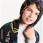 OHS Kids Hooded Throw Novelty Print Flannel Fleece Winter Warm Wearable Blanket