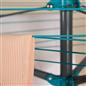Rotary Airer 3 Arm Clothing Drying Rack Laundry Storage Space Saving Hanger Rail