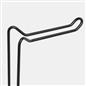 OHS Metal Toilet Roll Holder Freestanding Bathroom Storage Organiser
