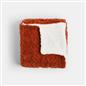 OHS Cable Knit Blanket Sherpa Fleece Sofa Plush Soft Warm Throw Over Bed Chair