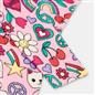 OHS Kids TV Blanket Positive Vibes Print Coral Fleece Winter Soft Wearable Throw