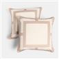 OHS Square Print Cushion Covers Matte Velvet Living Room Pillowcases Home Decor