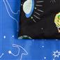 Space Duvet Cover Bedding Set Kids Pillowcases Dinosaur Soft Reversible Quilt