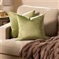 OHS Matte Velvet Cushion Covers Super Soft Luxury Square Pillowcases Multipack