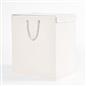 Laundry Basket Foldable Clothing Hamper Washing Boucle Teddy Fleece Storage Bin