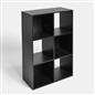 OHS Oslo Cube Storage Wood Effect Bookcase Freestanding Open Shelf Unit