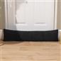 Fabric Boucle Door Draught Excluder Draft Window Seal Insulation Fleece Stopper