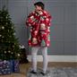 Xmas Hoodie Blanket Throw Sherpa Fleece Warm Plush Jumper Sweatshirt Super Soft