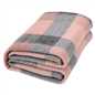 OHS Tartan Blanket Throw Fleece Large Polar Check Warm Soft Bed