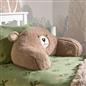 Bear Teddy Fleece Reading Cuddle Cushion Soft Plush Gaming Reading Bed Support