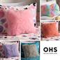 OHS Fluffy Cushion Plump Filled Supersoft Fleece Insert Padded Chair Bed Pillow