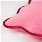 OHS Scallop Edge Cushion Covers Matte Velvet Square Pillowcases Filled Multipack