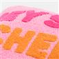 OHS Slogan Scatter Pillow Hey Sweet Cheeks Boucle Filled Cushion Back Support