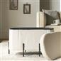 OHS Ottoman Boucle Storage Box Folding Footstool Cube Round Rectangle