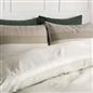OHS Multi Stripe Bedding Set Microfibre Reversible Duvet Cover with Pillowcase