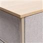 OHS Fabric Cabinet Bedside 2/3/4/5/6 Drawers Storage Unit Clothes Home Organiser