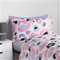 Leopard Reversible Duvet Cover Set Soft Quilt with Pillowcases Animal Bedding