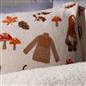 OHS Gonk Bedding Set Xmas Autumn Soft Fleece Thermal Duvet Cover with Pillowcase