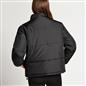 OHS Puffer Jacket Windproof Padded Winter Outerwear Cropped Zip Coat Hiking