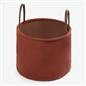 OHS Storage Basket Handles Boucle Fleece Laundry Clothes Organiser
