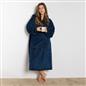 OHS Extra Long Hoodie Blanket Oversized Soft Sherpa Fleece Giant Sweatshirt