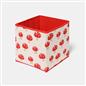 OHS Kids Storage Box Cube Printed Folding 2 Pack Space Saving Shoe Toy Organiser