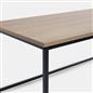 OHS Coffee Table Marble Bedside End Living Room Modern Metal Frame Home Decor