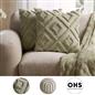 OHS Tufted Cushion Covers 2 Pack Arches Decorative Square Pillowcases